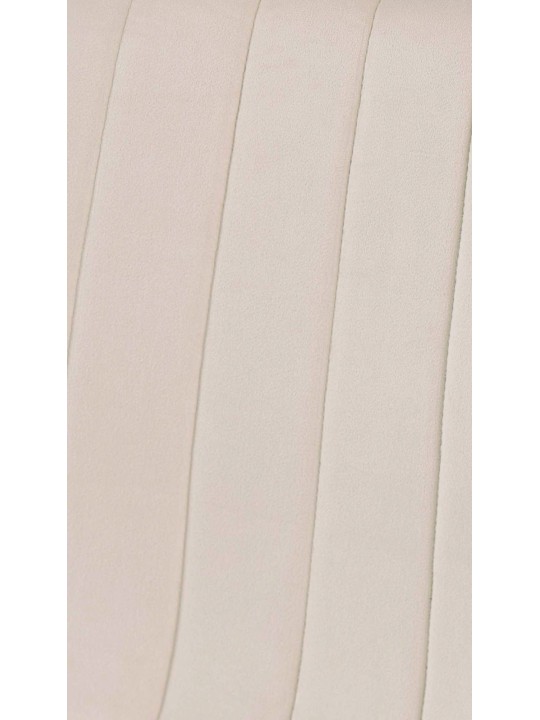 Conjunto de 4 sillas terciopelo Dijon, crema Conjunto de 4 sillas terciopelo Dijon, crema