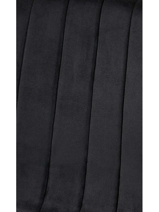 Conjunto de 4 sillas terciopelo Dijon, negro Conjunto de 4 sillas terciopelo Dijon, negro