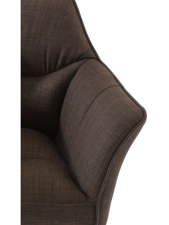 Tumbona tela Damaso, marrón