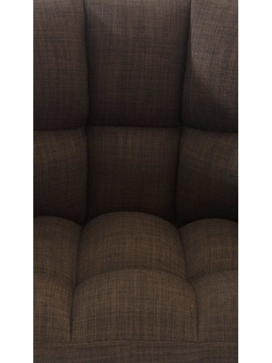 Tumbona tela Damaso, marrón