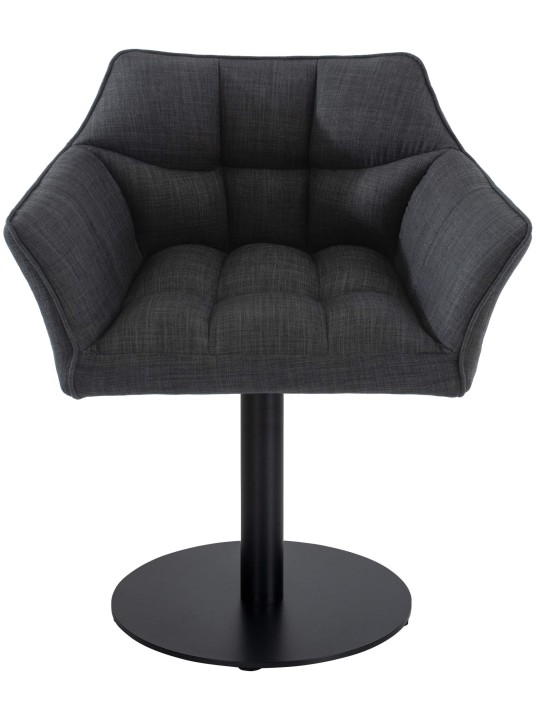 Tumbona tela Damaso, gris oscuro