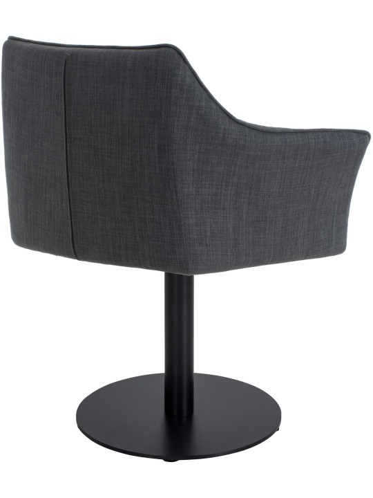 Tumbona tela Damaso, gris oscuro