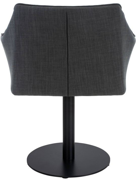 Tumbona tela Damaso, gris oscuro