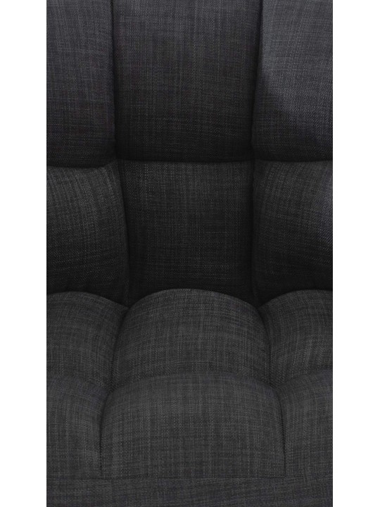 Tumbona tela Damaso, gris oscuro