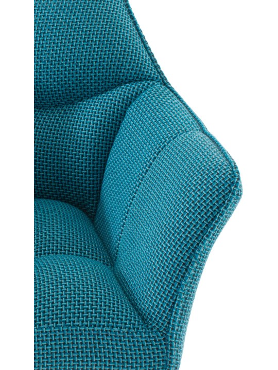 Tumbona tela Damaso, turquesa