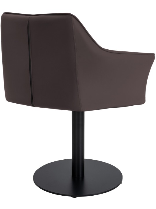 Tumbona Damaso piel sintética, marrón Tumbona Damaso piel sintética, marrón