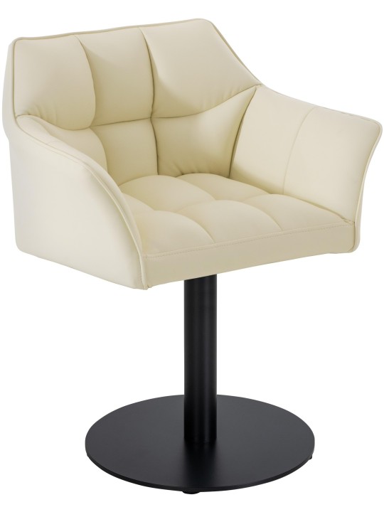 Tumbona Damaso piel sintética, crema Tumbona Damaso piel sintética, crema