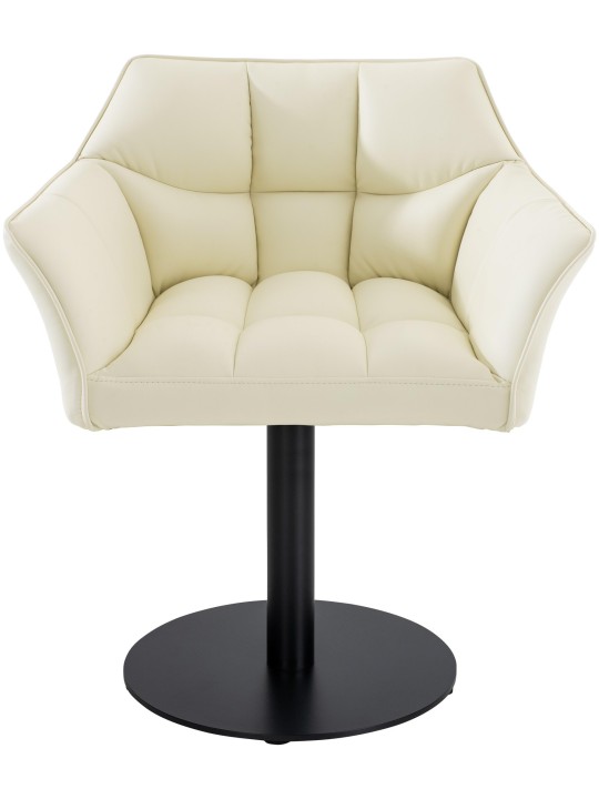 Tumbona Damaso piel sintética, crema Tumbona Damaso piel sintética, crema