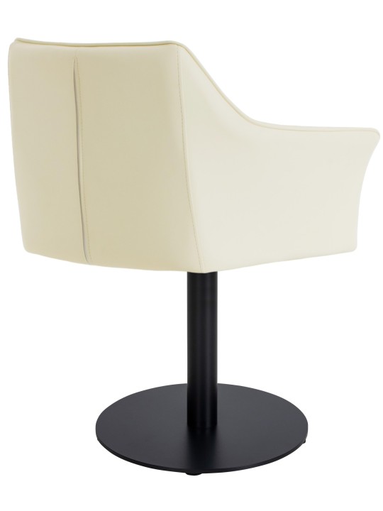 Tumbona Damaso piel sintética, crema Tumbona Damaso piel sintética, crema