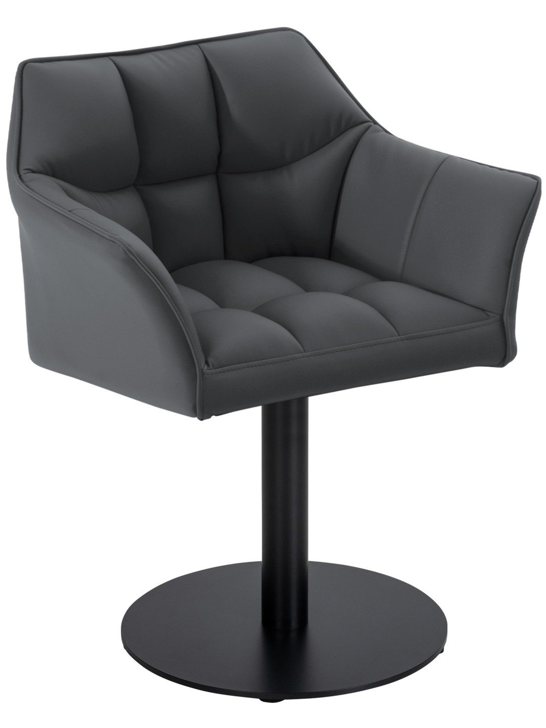 Tumbona Damaso piel sintética, gris