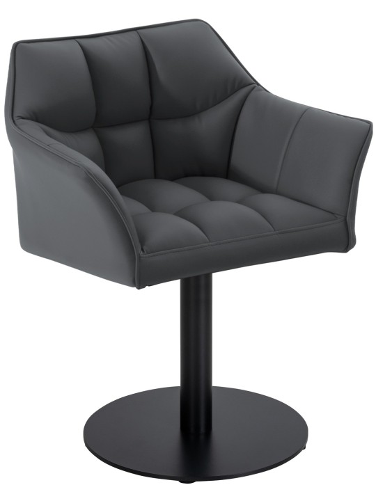 Tumbona Damaso piel sintética, gris Tumbona Damaso piel sintética, gris