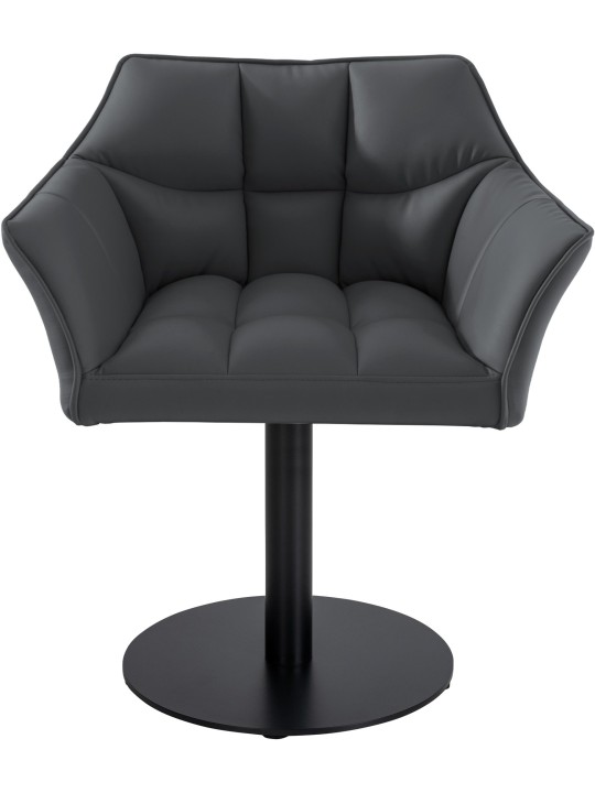 Tumbona Damaso piel sintética, gris Tumbona Damaso piel sintética, gris