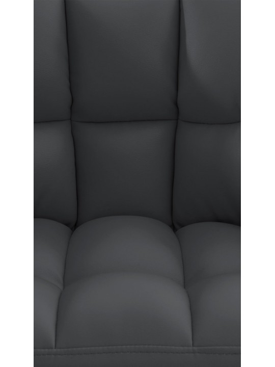 Tumbona Damaso piel sintética, gris Tumbona Damaso piel sintética, gris