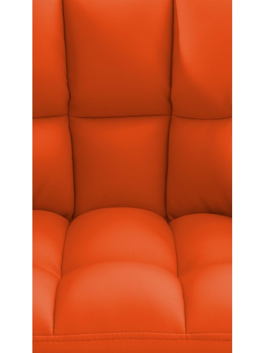 Tumbona Damaso piel sintética, naranja Tumbona Damaso piel sintética, naranja