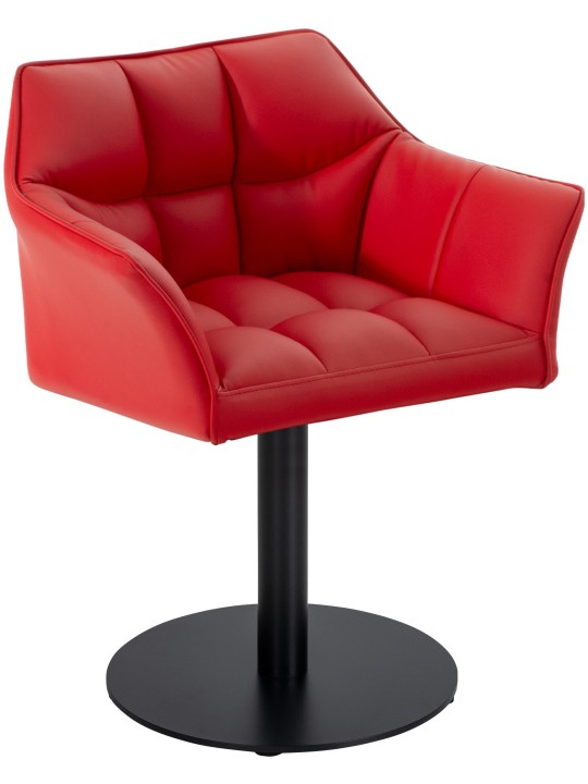 Tumbona Damaso piel sintética, rojo Tumbona Damaso piel sintética, rojo