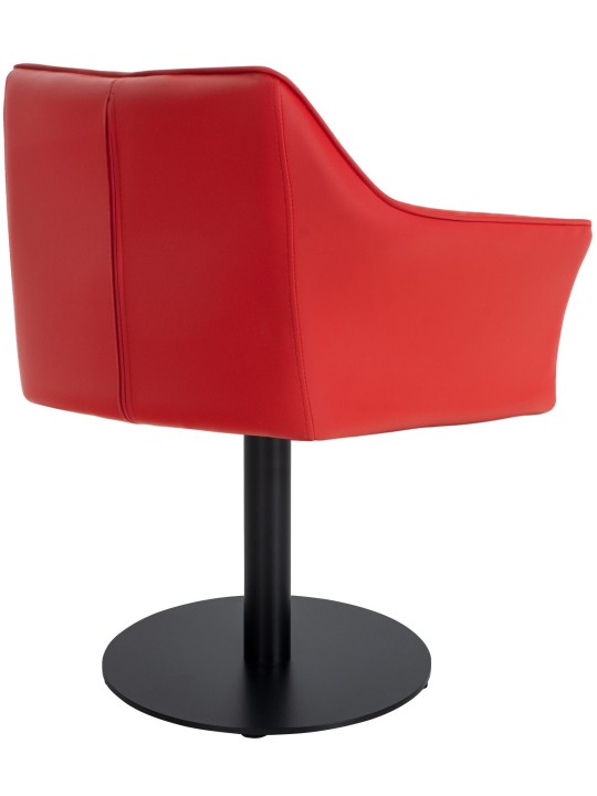 Tumbona Damaso piel sintética, rojo Tumbona Damaso piel sintética, rojo