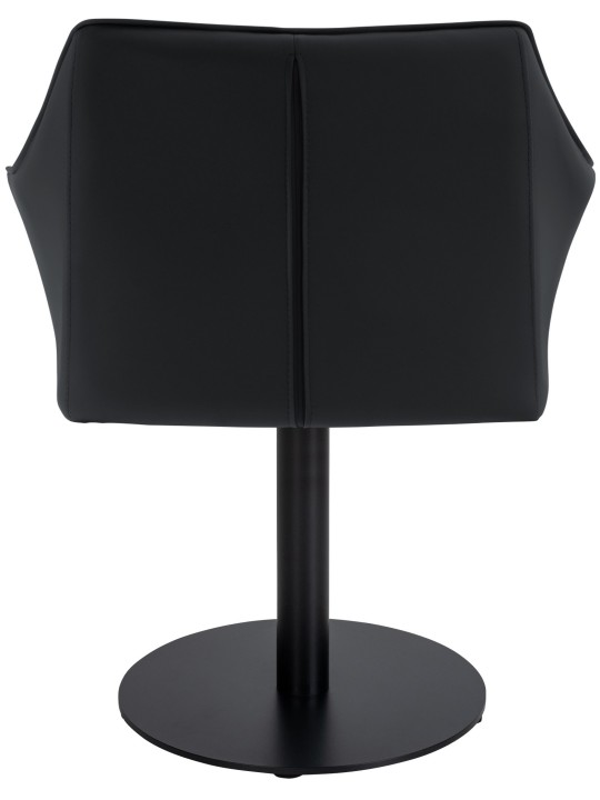 Tumbona Damaso piel sintética, negro Tumbona Damaso piel sintética, negro