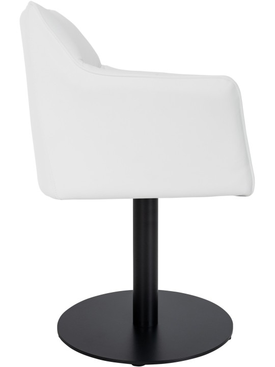 Tumbona Damaso piel sintética, blanco Tumbona Damaso piel sintética, blanco