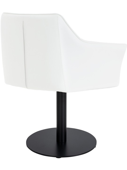 Tumbona Damaso piel sintética, blanco Tumbona Damaso piel sintética, blanco