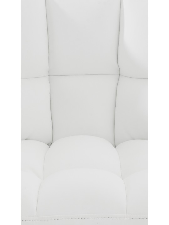 Tumbona Damaso piel sintética, blanco Tumbona Damaso piel sintética, blanco