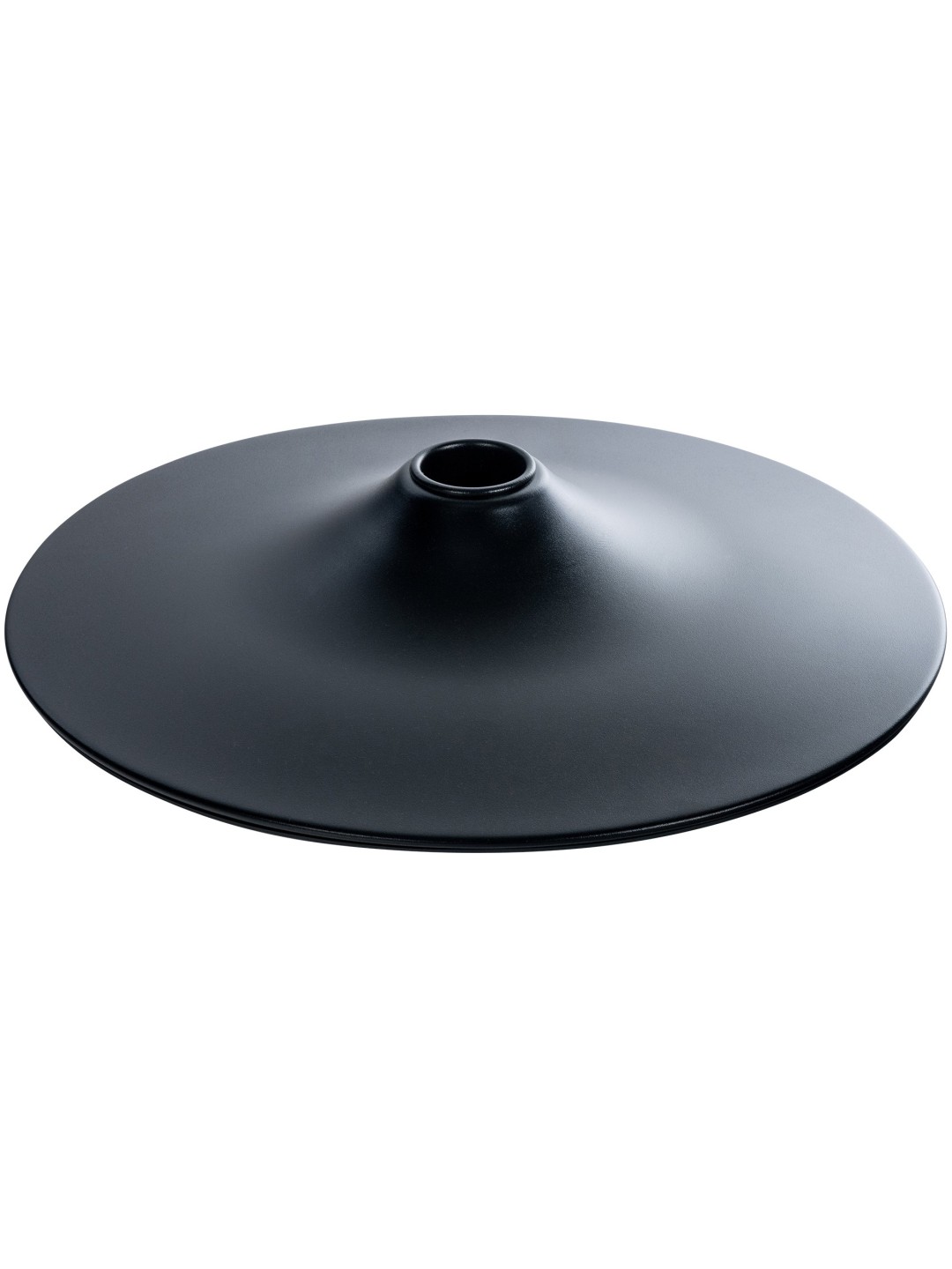 Plato de suelo 45 cm, negro