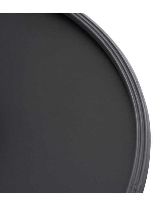Plato de suelo 45 cm, negro