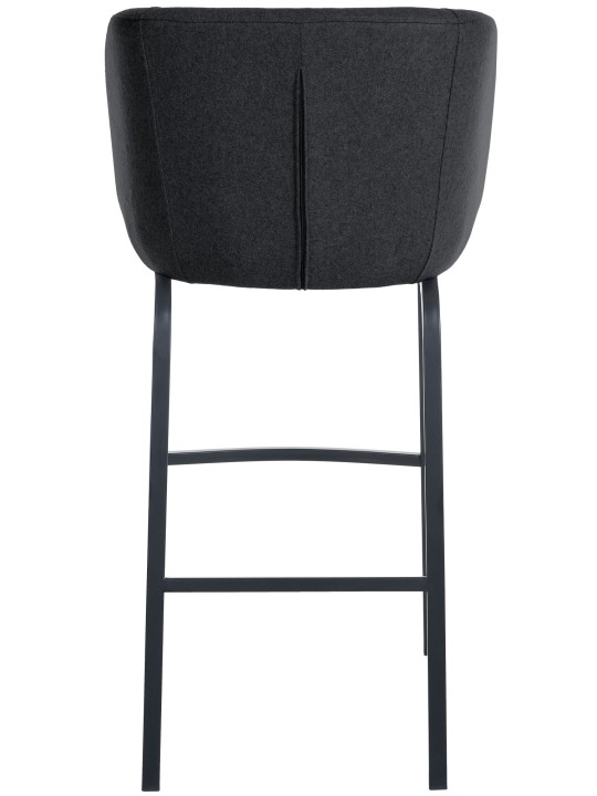 Taburete de bar Rockhill B fieltro, antracita Taburete de bar Rockhill B fieltro, antracita