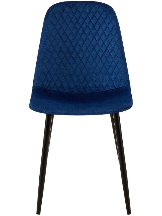 Silla Giverny terciopelo, azul