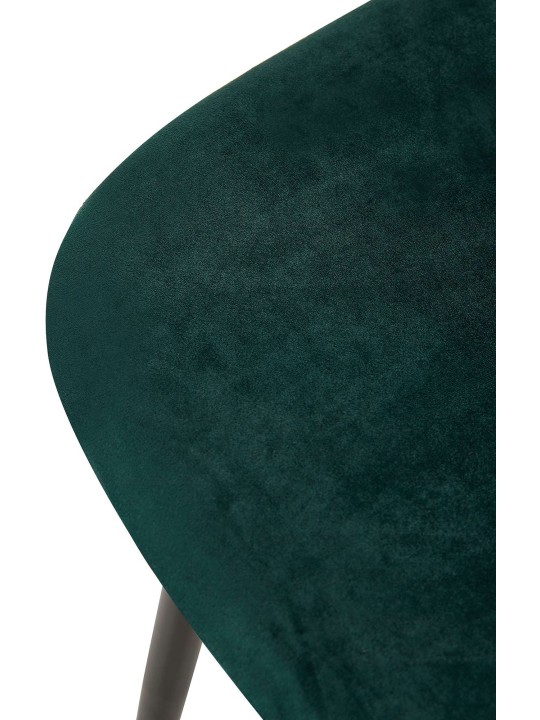 Conjunto de 4 sillas Giverny terciopelo, verde Conjunto de 4 sillas Giverny terciopelo, verde