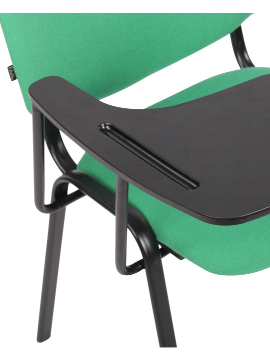 Silla Ken con mesa plegable de tela, verde Silla Ken con mesa plegable de tela, verde