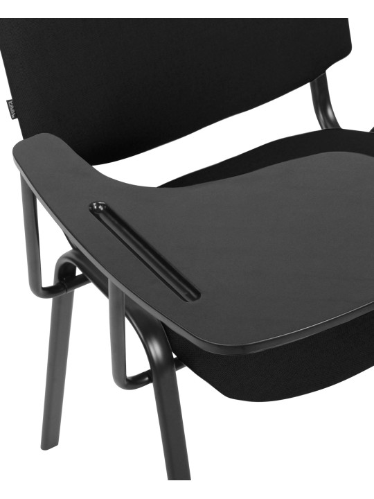 Silla Ken XL con mesa plegable tela, negro Silla Ken XL con mesa plegable tela, negro