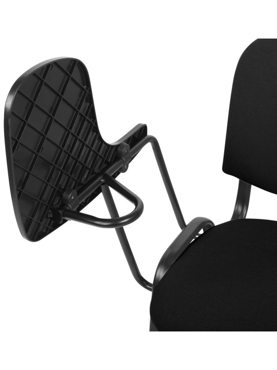 Silla Ken XL con mesa plegable tela, negro Silla Ken XL con mesa plegable tela, negro