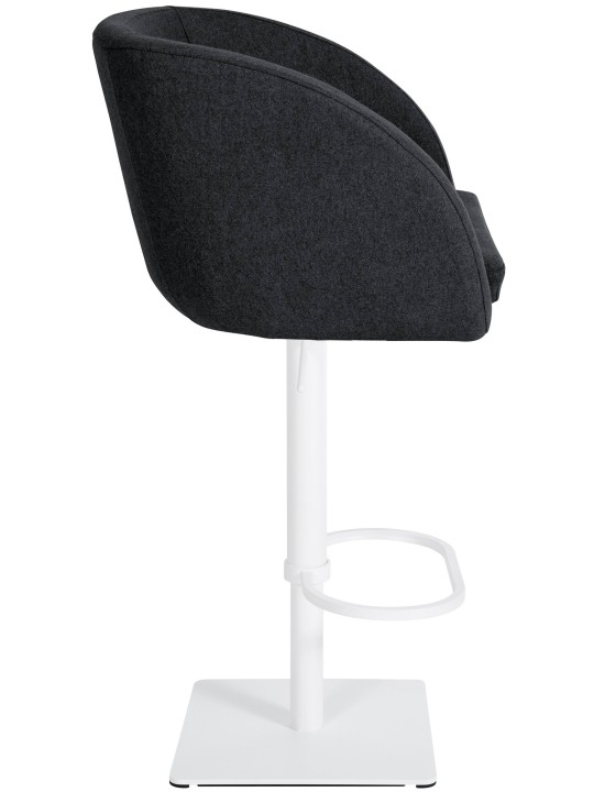 Taburete de bar Gambo W fieltro, antracita Taburete de bar Gambo W fieltro, antracita