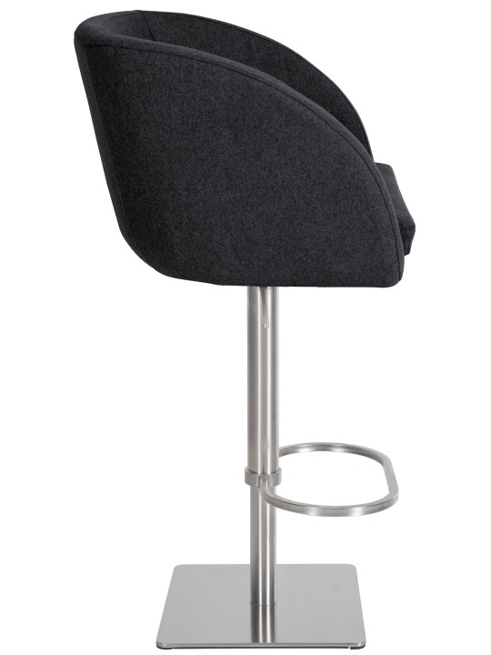 Taburete de bar Gambo E fieltro, antracita Taburete de bar Gambo E fieltro, antracita