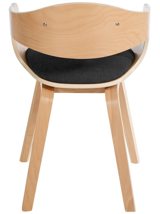 Silla de visita tela Kingston, natural/gris oscuro Silla de visita tela Kingston, natural/gris oscuro