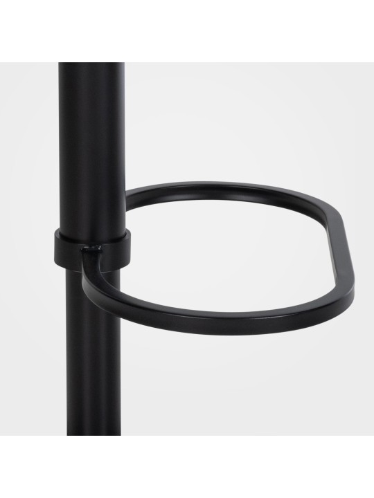 Taburete de bar Damaso B fieltro, antracita