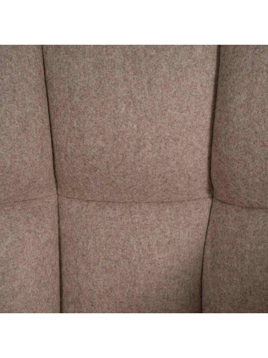 Taburete de bar Damaso E fieltro, taupe