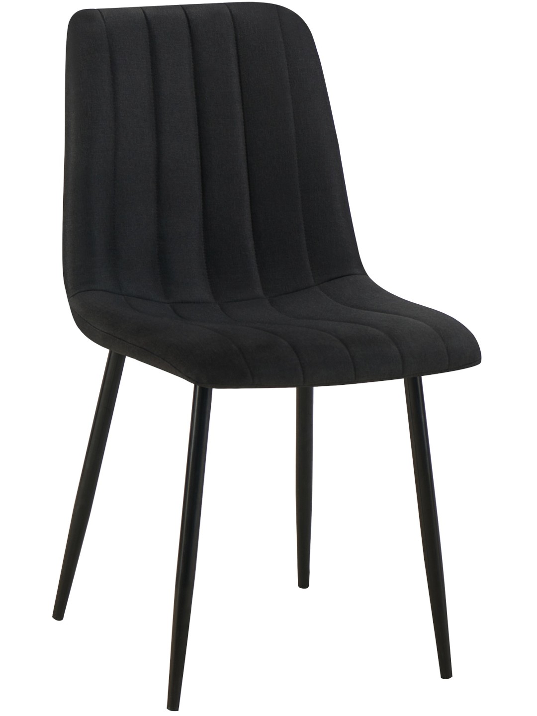 Silla Tela Dijon, negro