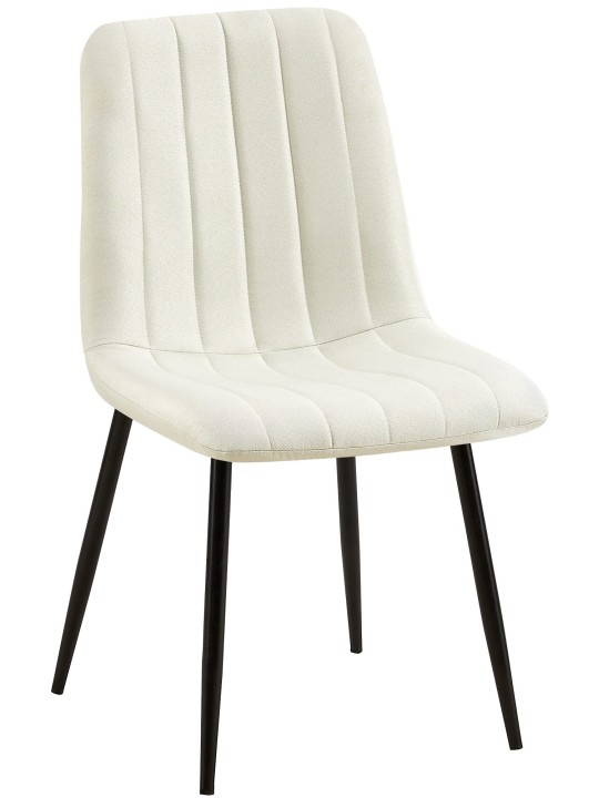 Silla Tela Dijon, crema Silla Tela Dijon, crema