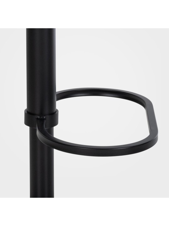 Taburete de bar Damaso B terciopelo, marrón