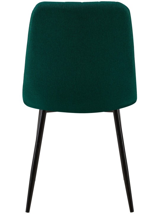 Silla Tela Dijon, verde oscuro