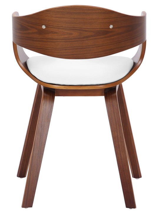 Silla de visita Kingston, nogal/blanco Silla de visita Kingston, nogal/blanco