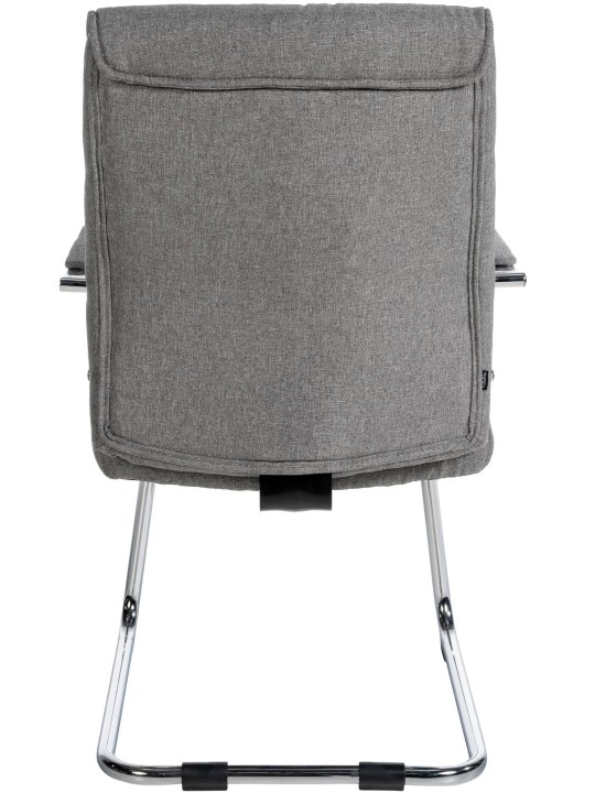 Silla de visita tela Sievert, gris claro Silla de visita tela Sievert, gris claro