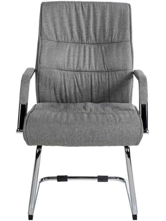 Silla de visita tela Sievert, gris claro Silla de visita tela Sievert, gris claro