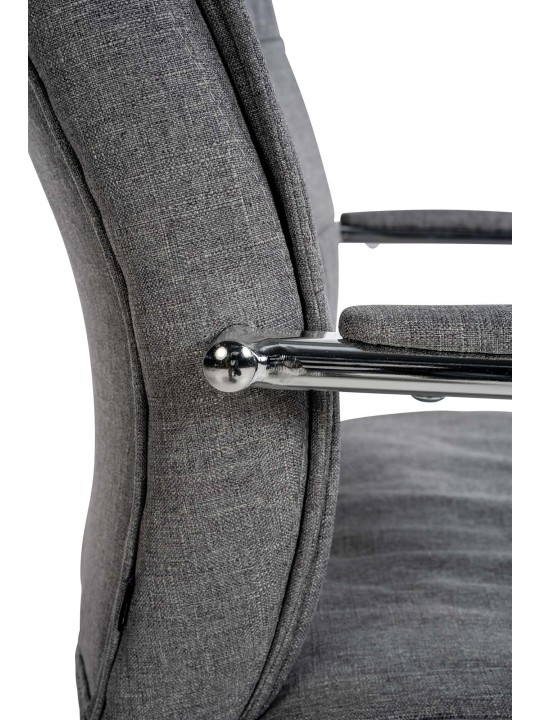 Silla de visita tela Sievert, gris claro Silla de visita tela Sievert, gris claro