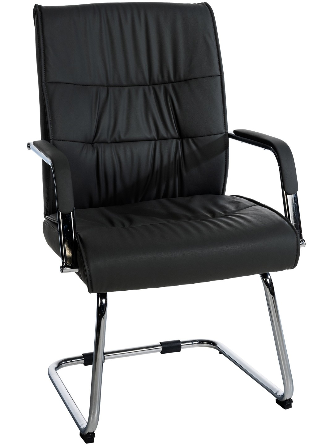 Silla de visita Sievert, negro