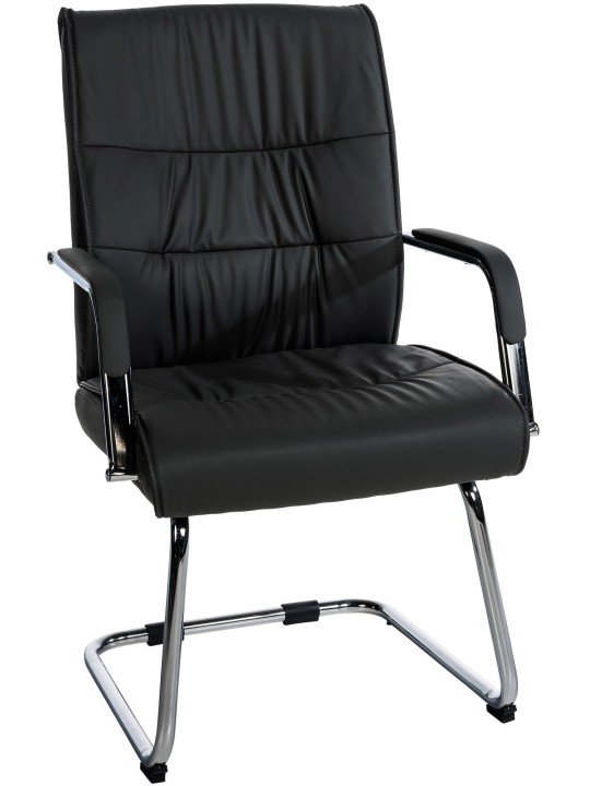 Silla de visita Sievert, negro Silla de visita Sievert, negro