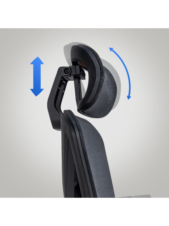 Silla de oficina Grover, negro