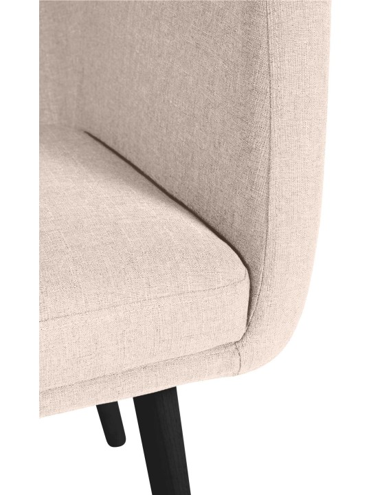 Silla de visita tela Utrecht, beige Silla de visita tela Utrecht, beige