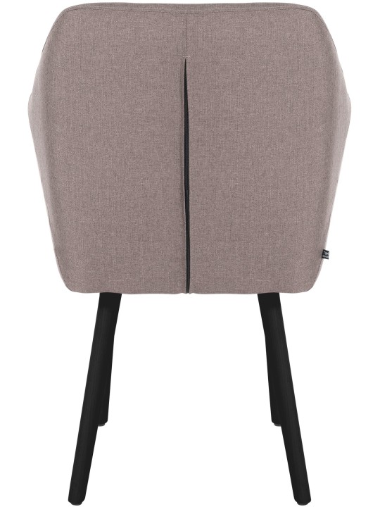 Silla de visita tela Utrecht, taupe Silla de visita tela Utrecht, taupe